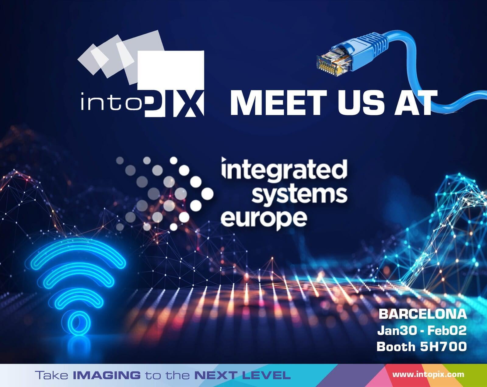 Revolutionizing ProAV Networks: intoPIX Unveils TicoXS FIP for Unmatched 4K & 8K AVoIP Excellence at ISE 2024